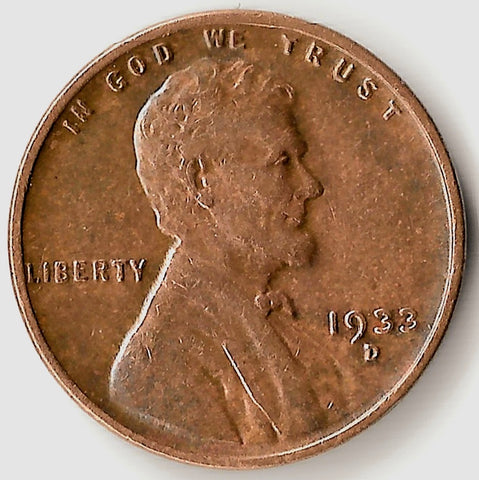 1933-D, Lincoln, Wheat, Cent, Coin, Penny, 1933, Denver, Mint, D, Great Depression, Depression, Era, Detail, Lines, Shiny, Low Mintage, Semi, Key Date, Mint Mark, Mintmark, Copper, Wheatie, Wheat Ears, Detail, Wheat Back, Vintage, Rare, Metal, Antique, Collectible, Memorabilia, Invest, Hobby, Coins
