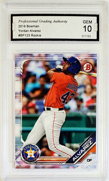 スポーツ選手 yordan alvarez 2nd bowman Gold Top100 yordan alvarez 2nd bowman Gold Top100