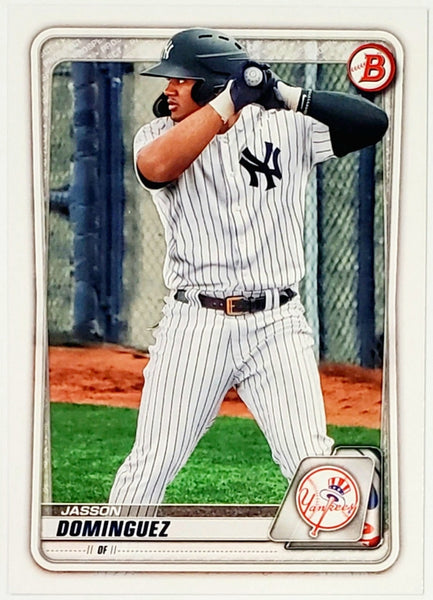 Jasson Dominguez Rookie 2020 Bowman Draft #BD-151, Yankees