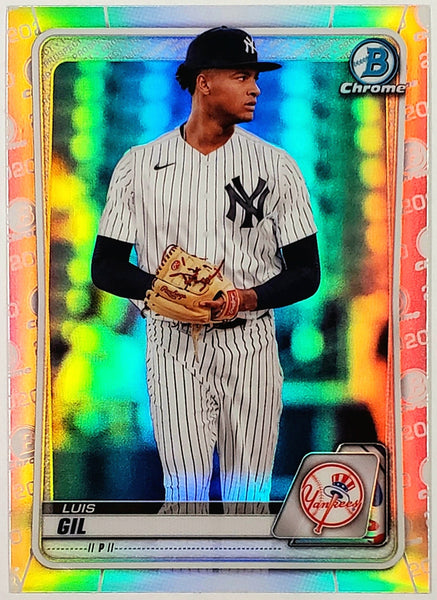 2019 Bowman Chrome LUIS GIL 1ST AUTO PROSPECT ROOKIE RC NEW