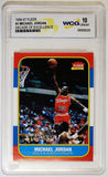 Jordan, Michael, 1996, Fleer, Decade, Excellence, Decade of Excellence, U-4, U4, Graded 10, WCG, WCG 10, Gem Mint, Mint, Rookie, Retro, HOF, ROY, MVP, All-Star, All-NBA, Finals MVP, GOAT, Chicago, Bulls, Wizards, Finals, Champ, Memorabilia, Collectibles, Basketball, Points, Hobby, NBA, Basketball Cards