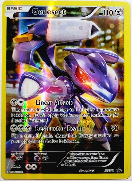 Pokemon Genesect XY119 Full Art Holo Rare Black Star Promo Mythical 20 –  CardboardandCoins.com