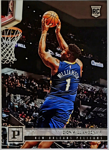 Williamson, Zion, Rookie, 2019, Panini, Chronicles, 120, RC, All-Star, All-Rookie, New Orleans, Pelicans, Power Forward, Basketball, Points, Hobby, NBA, Basketball Cards