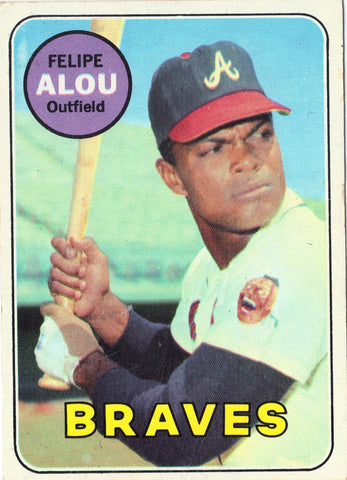 Alou, Felipe, Topps, Slugger, Atlanta, Braves, Manager, Montreal, Expos, Home Runs, Vintage, Baseball Cards