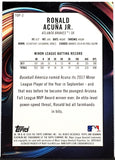 Acuna, Jr, Ronald, Rookie, Refractor, Foil, 2018, Bowman, Platinum, Top, Prospects, TOP-2, TOP2, 2, Topps, RC, Rookie Of The Year, ROY, Stolen Bases, Speed, Power, All-Star, Silver Slugger, World Series, Champ, Championship, Titles, Ring, Atlanta, Braves, Home Runs, Slugger, RC, Baseball, MLB, Baseball Cards
