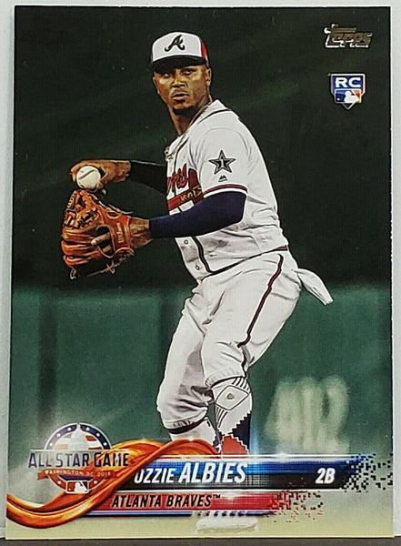 Ozzie Albies Rookie 2018 Topps Update #US162 Atlanta Braves All