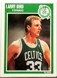 Bird, Larry, 1989, Fleer, Basketball, 8, HOF, ROY, MVP, All-Star, Boston, Celtics, Championship, Champ, Title, Rings, Finals, Points, Basketball, NBA, Basketball Cards