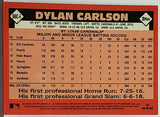 Carlson, Rookie, Refractor, 1986 Topps, Retro, Dylan, 2021, Topps, Chrome, 86BC-6, Topps, Phenom, St Louis, Cardinals, Home Runs, Slugger, RC, Baseball Cards