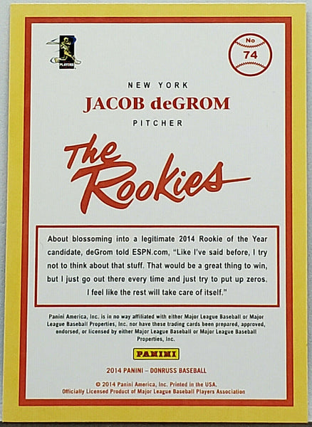 OTD 2014: Jacob deGrom Wins Rookie of the Year - Metsmerized Online