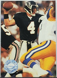 Favre, Rookie, Brett, 1991, Pro Set, Platinum, Football, 290, Quarterback, QB, MVP, Super Bowl, Champion, Atlanta, Falcons, Green Bay, Packers, Touchdowns, Touch Downs, NFL, RC, Football Cards