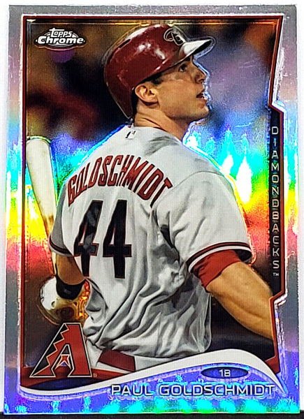 Paul Goldschmidt Refractor 2014 Topps Chrome #125, Dbacks