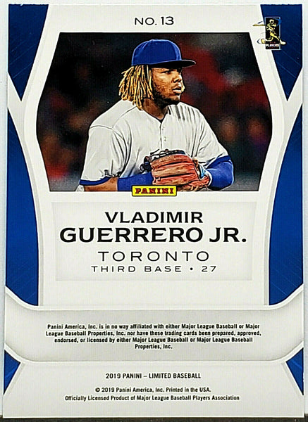 Vladimir Guerrero Jr 2019 Panini Contenders Season Ticket