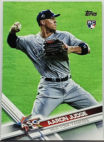 Judge, Rookie, Aaron, 2017, Topps, Update, US166, All-Star, All-Star Game, ASG, Home Run Derby, HR Derby, All-Rise, Chambers, New York, Yankees, Home Runs, Slugger, RC, Baseball Cards