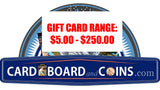 CardboardandCoins.com Gift Cards, Perfect for Coin, Card, and Comic Collectors