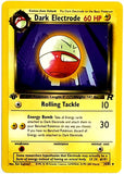 Pokemon, Dark, Electrode, 34, 34-82, 34/82, Uncommon, 60 HP, Card, Pokemon, Team Rocket, Rocket, Set, 1st Edition, First, Edition, 1999, Pokemon Cards, Rare, Singles, TCG, CCG, Tournament, Wizards, WOTC, Hobby