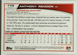 Rendon, Anthony, Rookie, Washington, Nationals, Angels, Topps, Pro Debut, RC, Baseball Cards