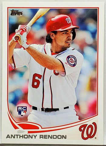 Rendon, Anthony, Rookie, Washington, Nationals, Angels, Topps Update, Topps, RC, Baseball Cards