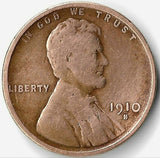 1910, Lincoln, Wheat, Cent, Coin, Penny, 1910-S, San Francisco, Mint, S, Semi-Key, semi-key, Semi Key, World War I, WWI, Era, Detail, Lines, Shiny, Low Mintage, Semi, Key Date, Mint Mark, Mintmark, Copper, Wheatie, Wheat Ears, Detail, Wheat Back, Vintage, Rare, Metal, Antique, Collectible, Memorabilia, Invest, Hobby, Coins