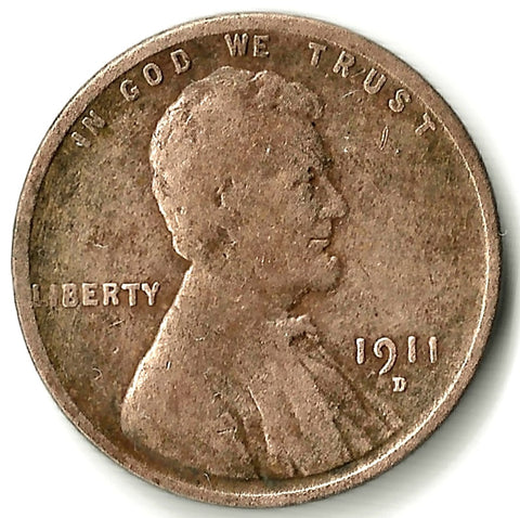 1911-D, Lincoln, Wheat, Cent, Coin, Penny, 1911, Denver, Mint, D, World War I, WWI, Era, Detail, Lines, Shiny, Low Mintage, Semi, Key Date, Mint Mark, Mintmark, Copper, Wheatie, Wheat Ears, Detail, Wheat Back, Vintage, Rare, Metal, Antique, Collectible, Memorabilia, Invest, Hobby, Coins