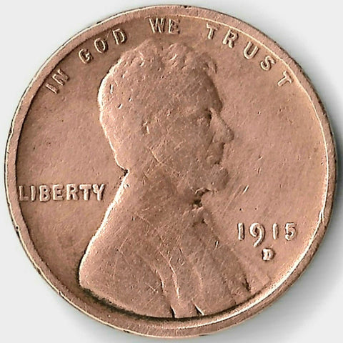 1915-D, Lincoln, Wheat, Cent, Coin, Penny, 1915, Denver, Mint, D, World War I, WWI, Era, Detail, Lines, Shiny, Low Mintage, Semi, Key Date, Mint Mark, Mintmark, Copper, Wheatie, Wheat Ears, Detail, Wheat Back, Vintage, Rare, Metal, Antique, Collectible, Memorabilia, Invest, Hobby, Coins