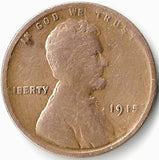 1915, Lincoln, Wheat, Cent, Coin, Penny, 1915-P, Philadelphia, Mint, P, World War I, WWI, Era, Detail, Lines, Shiny, Low Mintage, Semi, Key Date, Mint Mark, Mintmark, Copper, Wheatie, Wheat Ears, Detail, Wheat Back, Vintage, Rare, Metal, Antique, Collectible, Memorabilia, Invest, Hobby, Coins