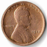 1918, Lincoln, Wheat, Cent, Coin, Penny, 1918-P, Philadelphia, Mint, P, World War I, WWI, Era, Detail, Lines, Shiny, Low Mintage, Semi, Key Date, Mint Mark, Mintmark, Copper, Wheatie, Wheat Ears, Detail, Wheat Back, Vintage, Rare, Metal, Antique, Collectible, Memorabilia, Invest, Hobby, Coins