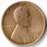 1921, Lincoln, Wheat, Cent, Coin, Penny, 1921-P, Philadelphia, Mint, P, Roaring Twenties, Roaring 20s, Lines, Low Mintage, Semi, Key Date, Mint Mark, Mintmark, Copper, Wheatie, Wheat Ears, Wheat Back, Vintage, Rare, Metal, Antique, Collectible, Memorabilia, Invest, Hobby, Coins