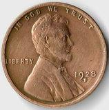 1928-D, Lincoln, Wheat, Cent, Coin, Penny, 1928, Denver, Mint, D, Roaring Twenties, Roaring 20s, Era, Detail, Lines, Shiny, Low Mintage, Semi, Key Date, Mint Mark, Mintmark, Copper, Wheatie, Wheat Ears, Detail, Wheat Back, Vintage, Rare, Metal, Antique, Collectible, Memorabilia, Invest, Hobby, Coins