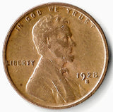 1928-S, Lincoln, Wheat, Cent, Coin, Penny, 1928, San Francisco, Mint, S, Roaring Twenties, Roaring 20s, Era, Detail, Lines, Shiny, Low Mintage, Semi, Key Date, Mint Mark, Mintmark, Copper, Wheatie, Wheat Ears, Detail, Wheat Back, Vintage, Rare, Metal, Antique, Collectible, Memorabilia, Invest, Hobby, Coins