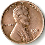 1931-D, Lincoln, Wheat, Cent, Coin, Penny, 1931, Denver, Mint, D, Semi-Key, Semi Key, Great Depression, Depression, Era, Detail, Lines, Shiny, Low Mintage, Semi, Key Date, Mint Mark, Mintmark, Copper, Wheatie, Wheat Ears, Detail, Wheat Back, Vintage, Rare, Metal, Antique, Collectible, Memorabilia, Invest, Hobby, Coins