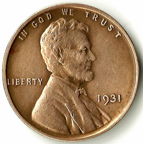 1931, Lincoln, Wheat, Cent, Coin, Penny, 1931-P, Philadelphia, Mint, P, Great Depression, Depression, Era, Detail, Lines, Shiny, Low Mintage, Semi, Key Date, Mint Mark, Mintmark, Copper, Wheatie, Wheat Ears, Detail, Wheat Back, Vintage, Rare, Metal, Antique, Collectible, Memorabilia, Invest, Hobby, Coins