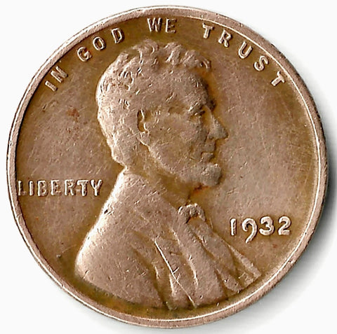 1932, Lincoln, Wheat, Cent, Coin, Penny, 1932-P, Philadelphia, Mint, P, Great Depression, Depression, Era, Detail, Lines, Shiny, Low Mintage, Semi, Key Date, Mint Mark, Mintmark, Copper, Wheatie, Wheat Ears, Detail, Wheat Back, Vintage, Rare, Metal, Antique, Collectible, Memorabilia, Invest, Hobby, Coins