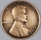 1933, Lincoln, Wheat, Cent, Coin, Penny, 1933-P, Philadelphia, Mint, P, Great Depression, Depression, Era, Detail, Lines, Shiny, Low Mintage, Semi, Key Date, Mint Mark, Mintmark, Copper, Wheatie, Wheat Ears, Detail, Wheat Back, Vintage, Rare, Metal, Antique, Collectible, Memorabilia, Invest, Hobby, Coins