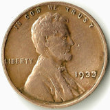1933, Lincoln, Wheat, Cent, Coin, Penny, 1933-P, Philadelphia, Mint, P, Great Depression, Depression, Era, Detail, Lines, Shiny, Low Mintage, Semi, Key Date, Mint Mark, Mintmark, Copper, Wheatie, Wheat Ears, Detail, Wheat Back, Vintage, Rare, Metal, Antique, Collectible, Memorabilia, Invest, Hobby, Coins