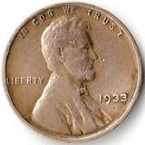 1933, Lincoln, Wheat, Cent, Coin, Penny, 1933-P, Philadelphia, Mint, P, Great Depression, Depression, Era, Detail, Lines, Shiny, Low Mintage, Semi, Key Date, Mint Mark, Mintmark, Copper, Wheatie, Wheat Ears, Detail, Wheat Back, Vintage, Rare, Metal, Antique, Collectible, Memorabilia, Invest, Hobby, Coins