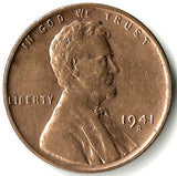 1941-S, Lincoln, Wheat, Cent, Coin, Penny, 1941, San Francisco, Mint, S, Detail, Lines, Early, WWII, World War II, Era, War, Low Mintage, Semi, Key Date, Mintmark, Copper, Wheatie, Wheat Ears, Detail, Wheat Back, Vintage, Rare, Metal, Antique, Collectible, Memorabilia, Invest, Hobby, Coins