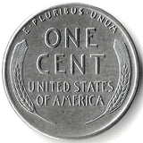 1943-D, Lincoln, Wheat, Cent, Coin, Penny, Steel, Zinc, Steel-Coated, 1943, Denver, Mint, D, Detail, Lines, Early, WWII, World War II, Era, War, Low Mintage, Semi, Key Date, Mintmark, Copper, Wheatie, Wheat Ears, Detail, Wheat Back, Vintage, Rare, Metal, Antique, Collectible, Memorabilia, Invest, Hobby, Coins