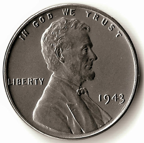 1943, Lincoln, Wheat, Cent, Coin, Penny, Zinc, Steel, 1943-P, Philadelphia, Mint, P, Detail, Lines, Early, WWII, World War II, Era, War, Low Mintage, Semi, Key Date, Mintmark, Copper, Wheatie, Wheat Ears, Detail, Wheat Back, Vintage, Rare, Metal, Antique, Collectible, Memorabilia, Invest, Hobby, Coins