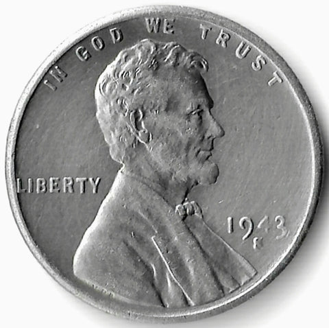 1943-S, Lincoln, Wheat, Cent, Coin, Penny, Steel, Zinc, Steel-Coated, 1943, San Francisco, Mint, S, Detail, Lines, Early, WWII, World War II, Era, War, Low Mintage, Semi, Key Date, Mintmark, Copper, Wheatie, Wheat Ears, Detail, Wheat Back, Vintage, Rare, Metal, Antique, Collectible, Memorabilia, Invest, Hobby, Coins
