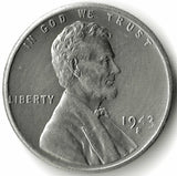 1943-S, Lincoln, Wheat, Cent, Coin, Penny, Steel, Zinc, Steel-Coated, 1943, San Francisco, Mint, S, Detail, Lines, Early, WWII, World War II, Era, War, Low Mintage, Semi, Key Date, Mintmark, Copper, Wheatie, Wheat Ears, Detail, Wheat Back, Vintage, Rare, Metal, Antique, Collectible, Memorabilia, Invest, Hobby, Coins