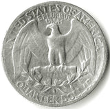 1942-S, Silver, George, Washington, Quarter, Coin, 1942, San Francisco, Mint, S, Detail, Shiny, Great Depression Era, World War II, WWII, War, Era, Philadelphia, Mint Mark, Mintmark, Low Mintage, Semi, Key Date, Vintage, Rare, Metal, Antique, Collectible, Memorabilia, Invest, Hobby, Coins