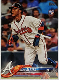 Albies, Ozzie, Rookie, Flagship, 2018, Topps, 276, RC, All-Star, Silver Slugger, Defense, Infield, Infielder, World Series, Champion, Champ, Title, Atlanta, Braves, Home Runs, Slugger, RC, Baseball, MLB, Baseball Cards