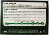 Altuve, Jose, Rookie, First, Base Set, Base, Card, 2012, Topps, 187, RC, Gigante, MVP, RC, Batting Title, 2nd Base, Second Base, Houston, Astros, World Series, Collectible, Home Runs, Slugger, RC, Baseball, MLB, Baseball Cards