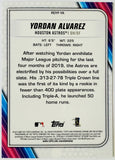 Alvarez, Yordan, Rookie, Refractor, 2020, Bowman, Chrome, ROY Favorites, ROYF-YA, ROYFYA, RC, Topps, ROY, ALCS MVP, Rookie Of The Year, All-Star, Silver Slugger, Houston, Astros, World Series, Memorabilia, Collectibles, Home Runs, Slugger, RC, Baseball, MLB, Baseball Cards