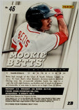 Betts, Mookie, Rookie, Chrome, Foil, 2013, Panini, Prizm, Perennial, Draft, Picks, 46, RC, MVP, All-Star, Batting Title, World Series, Title, Stolen Bases, Speed, Power, Boston, Red Sox, Los Angeles, Dodgers, Home Runs, Slugger, RC, Baseball, MLB, Baseball Cards