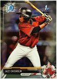 Chisholm, Jazz, Rookie, 1st Bowman, 2017, Bowman, Chrome, Prospects, BCP-207, BCP207, Topps, RC, All-Star, ASG, Leadoff, Lead-Off, Stolen Bases, Bahamas, Arizona, Diamondbacks, DBacks, Miami, Marlins, Home Runs, Slugger, RC, Baseball, MLB, Baseball Cards