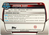 Dart, Jaxson, Rookie, 1st Bowman, First, 2022, Bowman, Chrome, University, 94, Topps, RC, Quarterback, QB, 1st Round, Draft Pick, New York, Giants, Memorabilia, Collectibles, Football, RC, Hobby, NFL, Football Cards