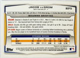 DeGrom, Jacob, Rookie, 1st Bowman, First, 2014, Bowman, Chrome, Prospects, Topps, RC, BCP73, BCP-73, Jake, Rookie of The Year, ROY, Cy Young, All-Star, ERA Title, New York, Mets, Collectibles, Pitcher, Strikeouts, Ks, Baseball, MLB, RC, Baseball Cards