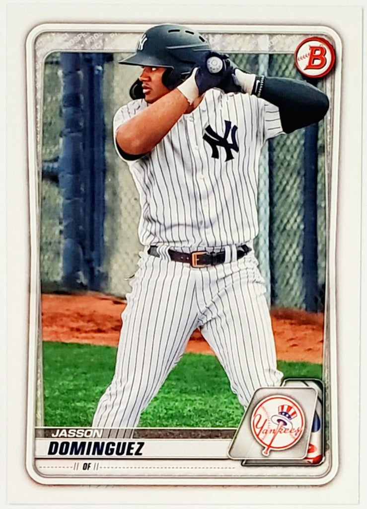 Jasson Dominguez Rookie 2020 Bowman Draft #BD-151, Yankees, Superstar! –