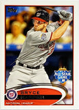 Harper, Bryce, Rookie, All-Star Game, ASG, 2012, Topps, Update, US299, 299, RC, Mondo, Phenom, ROY, MVP, All-Star, NLCS MVP, Postseason, World Series, Washington, Nationals, Philadelphia, Phillies, Home Runs, Slugger, RC, Baseball, MLB, Baseball Cards